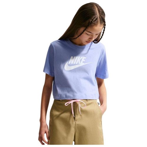 Nike Παιδική κοντομάνικη μπλούζα Sportswear Futura Cropped T-Shirt
